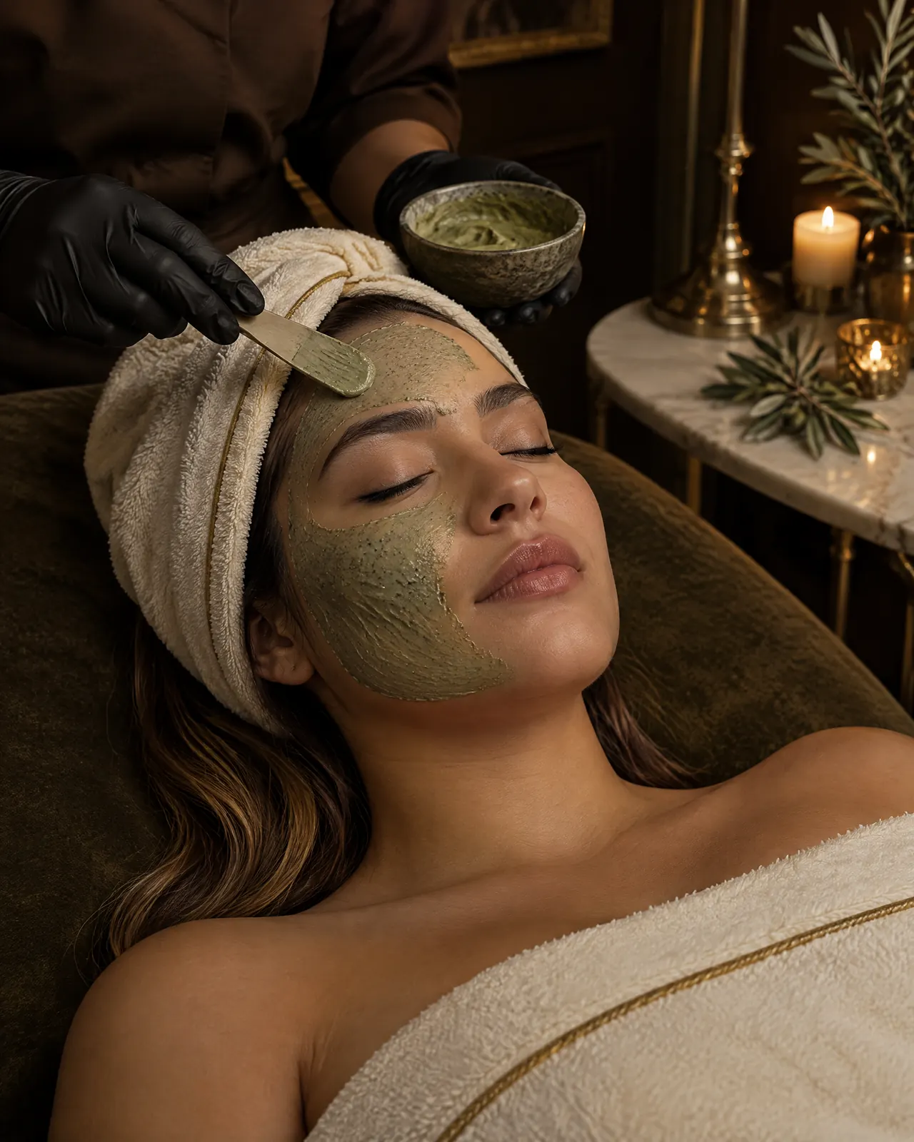 Green Sea peel con espículas, en Signature