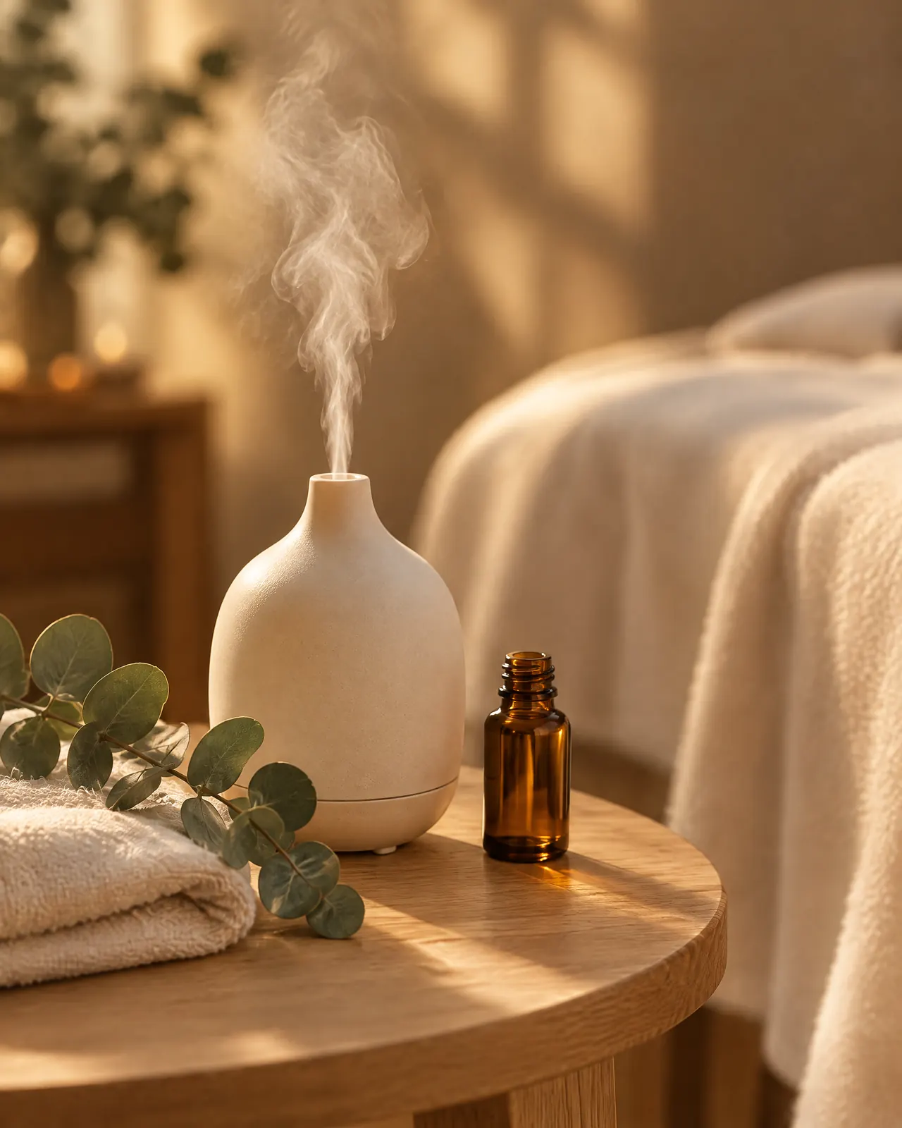 Bruma aromática de vapor frío